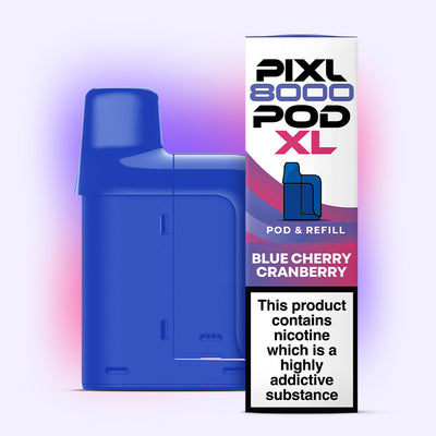 Blue Cherry Cranberry Pixl 8000 Pod
