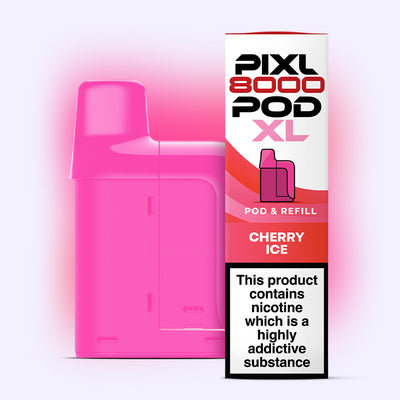 Cherry Ice Pixl 8000 Pod