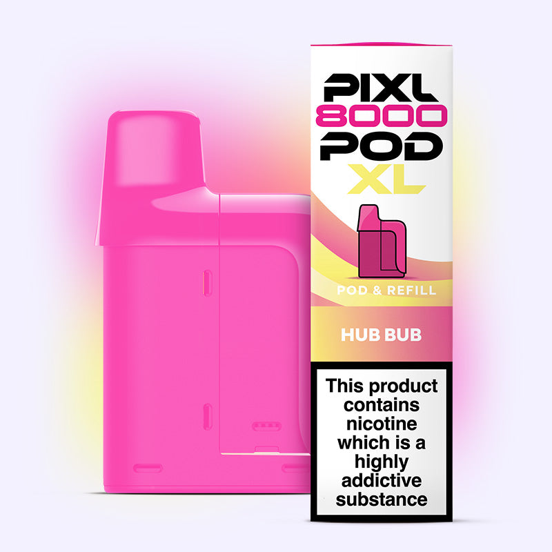 Hub Bub Pixl 8000 Prefilled Pod – Pixl Vape Shop