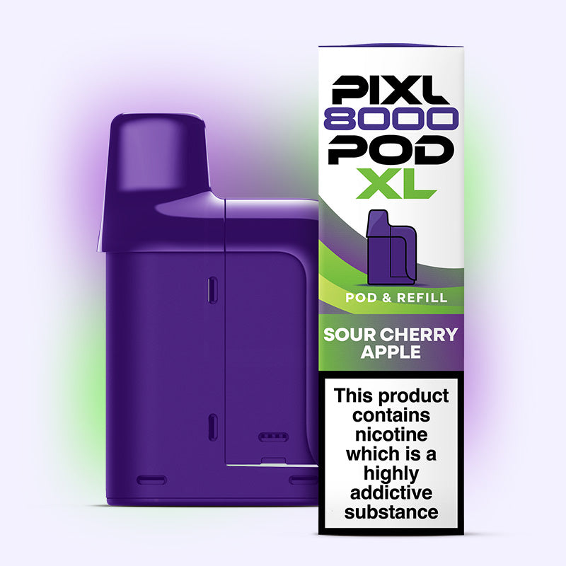 Sour Cherry Apple Pixl 8000 Prefilled Pod – Pixl Vape Shop