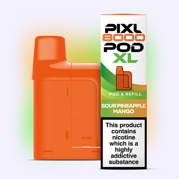 Sour Pineapple Mango Pixl 8000 Pod