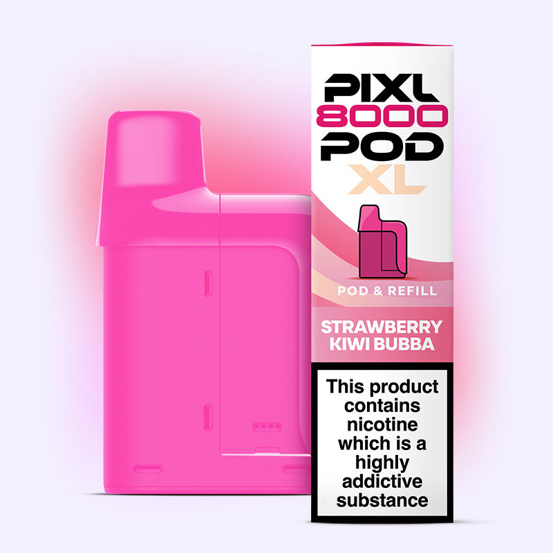 Strawberry Kiwi Bubba Pixl 8000 Prefilled Pod – Pixl Vape Shop