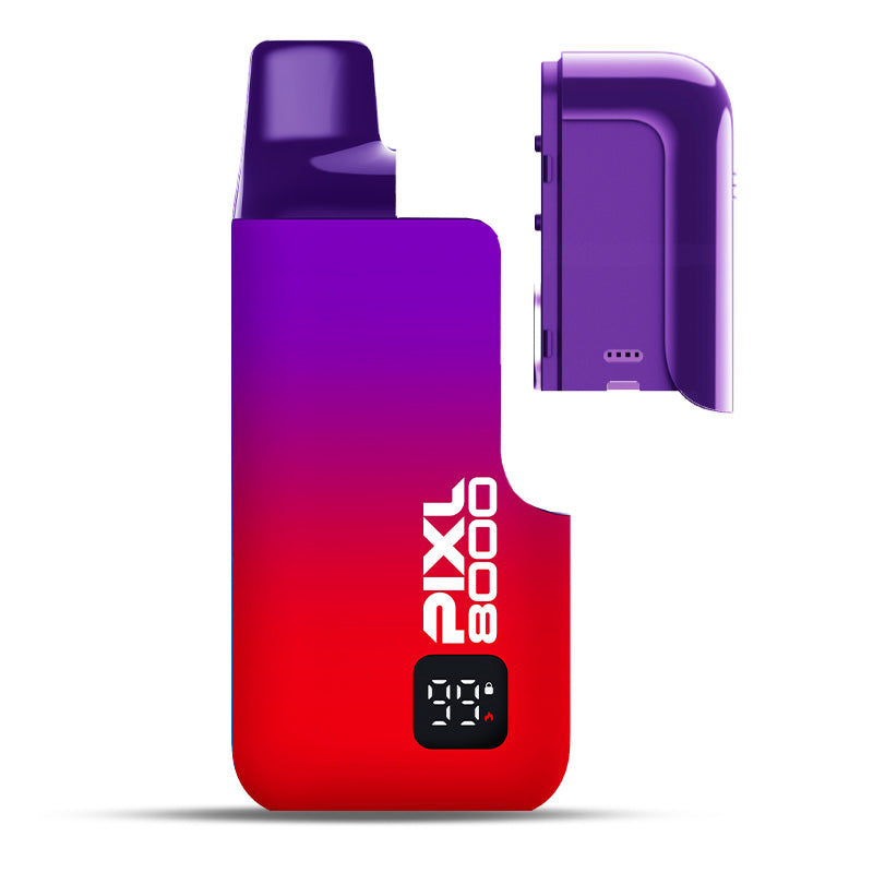 Sakura Raspberry Pixl 8000 | Big Puff Vape – Pixl Vape Shop
