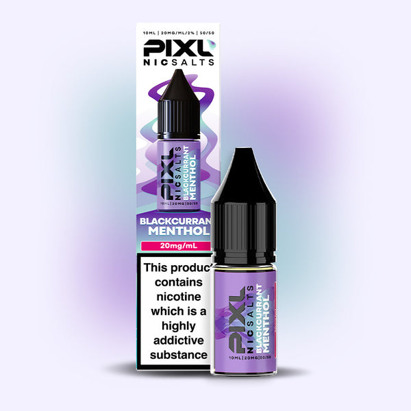 Blackcurrant Menthol Pixl Nic Salt