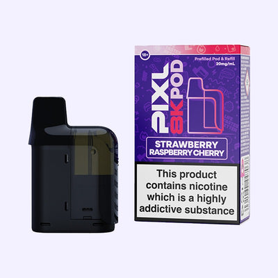 Strawberry Raspberry Cherry Pixl 8000 Pod