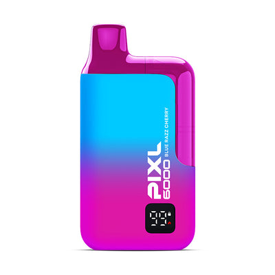 PIXL 6000 Blue Razz Cherry 20mg Disposable Vape