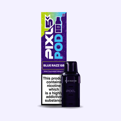Blue Razz GB Pixl 5K Prefilled Pods